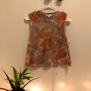 Beyond yoga tie dye tank top